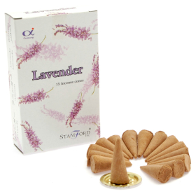 12x Lavender Cones
