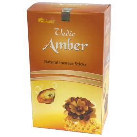 300x Vedic - Incense Sticks - Amber (Full Carton - 25 boxes of 12)