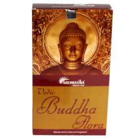 300x Vedic -Incense Sticks - Buddha Flora  (Full Carton - 25 boxes of 12)