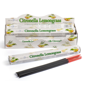 6x Citronella & Lemongrass Premium Incense
