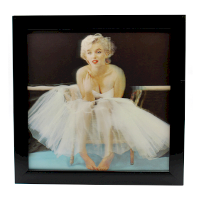 Iconic 3D 30x40cm - Marilyn White Dress