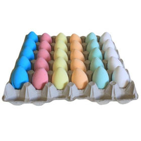 30x Bath Eggs in a Tray - Mixed Tray