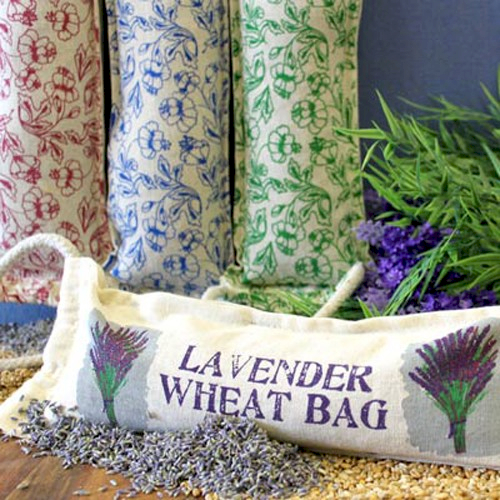 Wholesale Natural Cotton Wheat Bags - Rope Handle