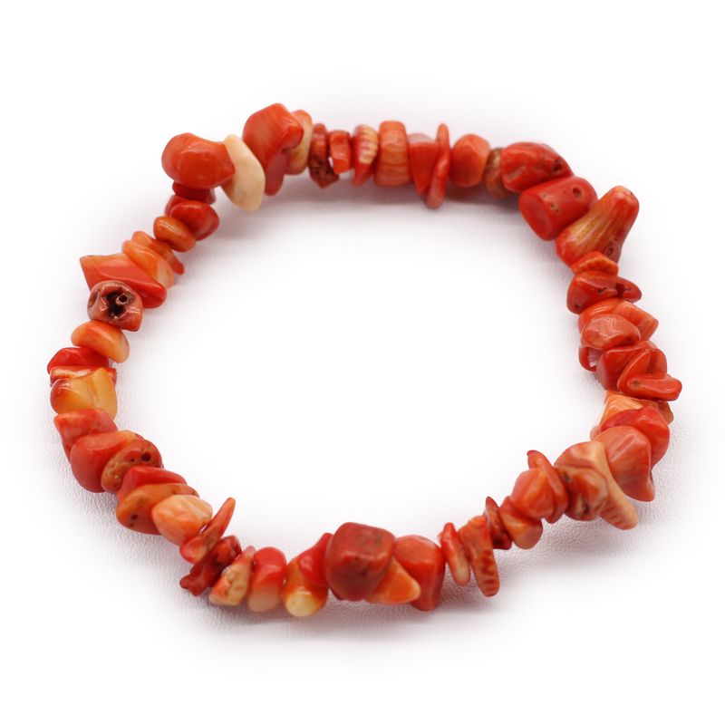 Chipstone Bracelet - Orange Jasper