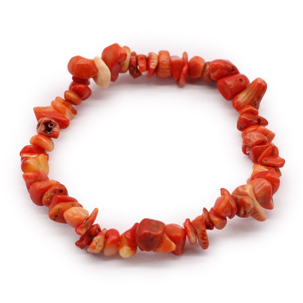 Chipstone Bracelet - Orange Jasper