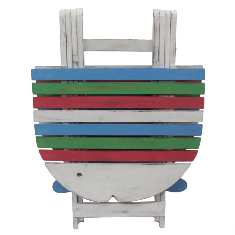 Folding Fish Table - Multi Coloured