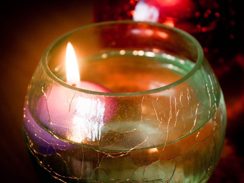 Small Floating Candles - Pink