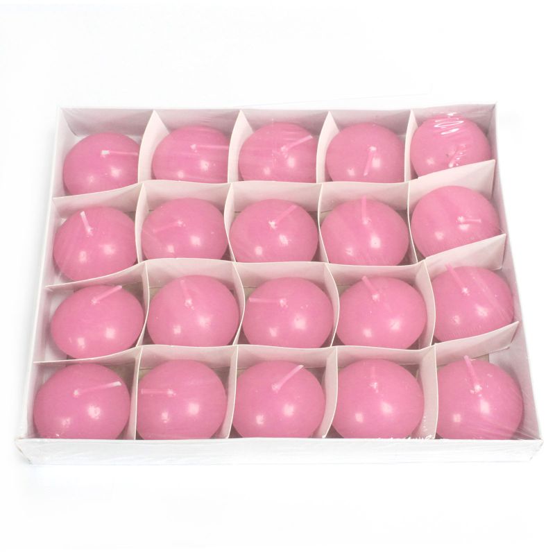 Small Floating Candles - Pink