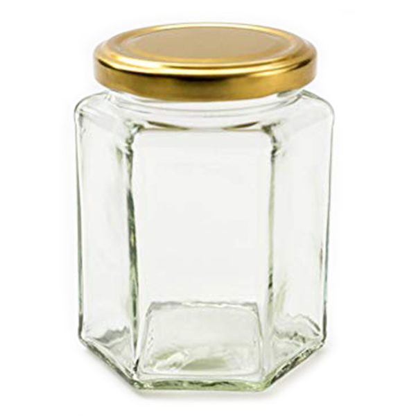 Full Carton Glass Jar - Six Sides & Lid