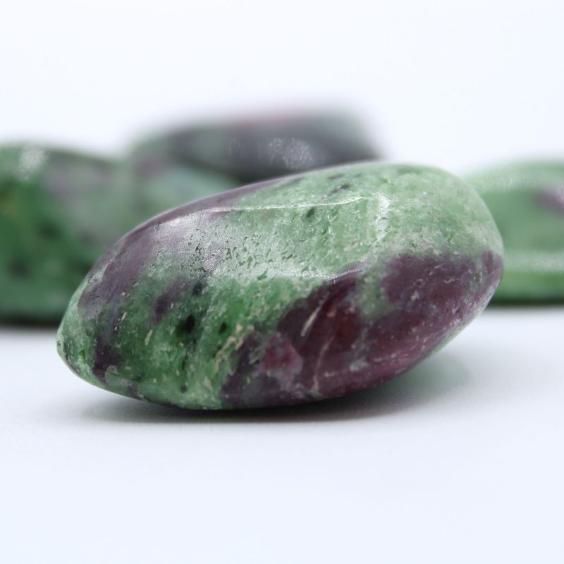 Premium Tumble Stones - Ruby Zoisite