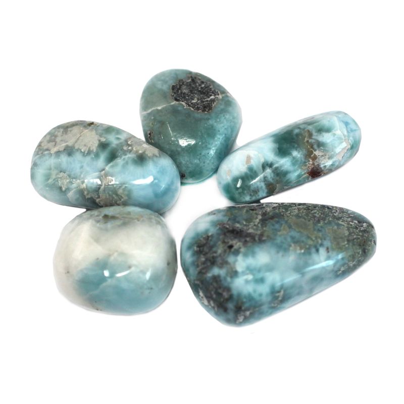Premium Tumble Stones - Larimar