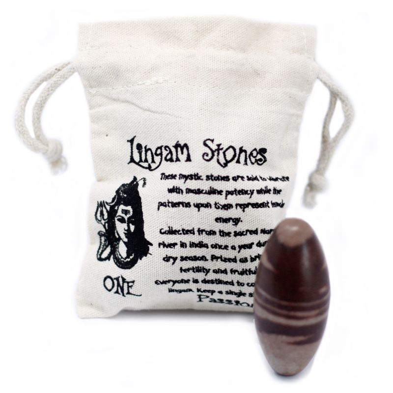 Three Inch Lingam - 1 Stone ( 4 pouches )