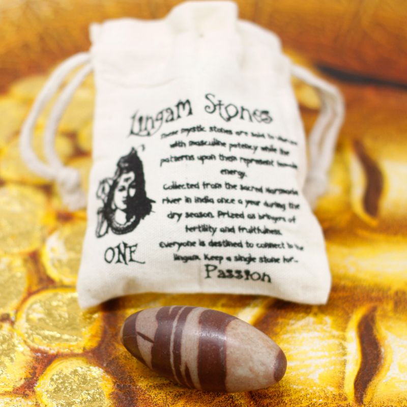 Three Inch Lingam - 1 Stone ( 4 pouches )