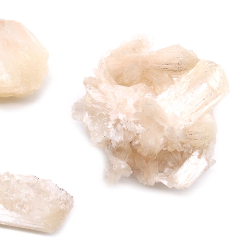 Set of 6 Stilbite Combination with Appophyllite 20-30mm
