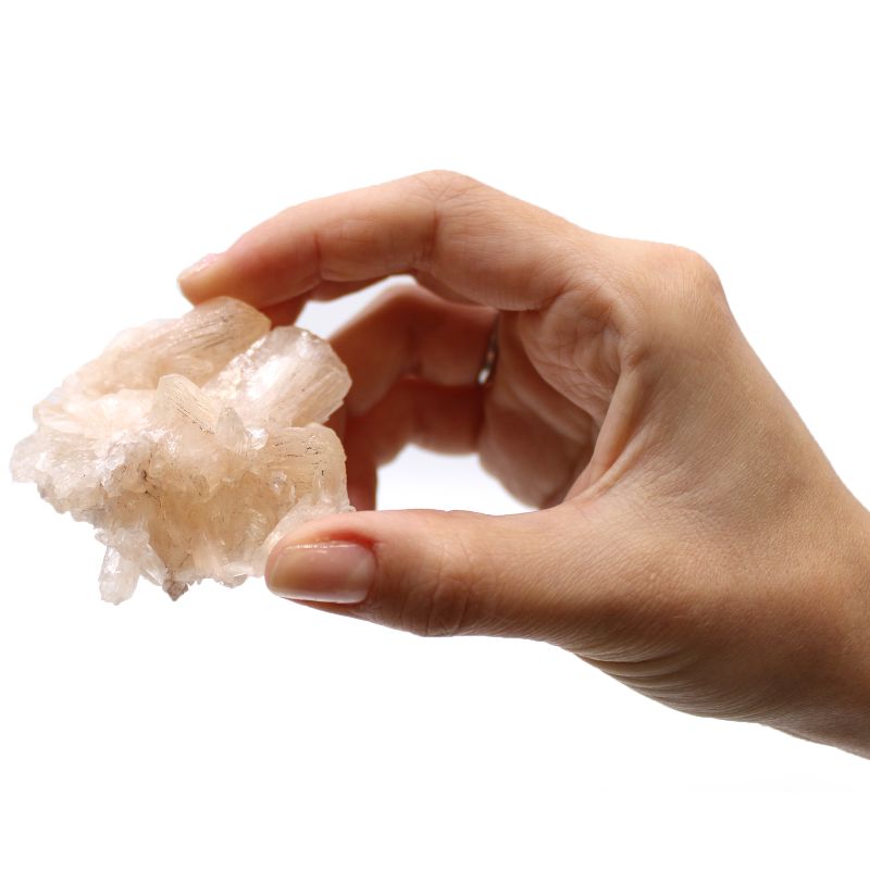 Set of 6 Stilbite Combination with Appophyllite 20-30mm