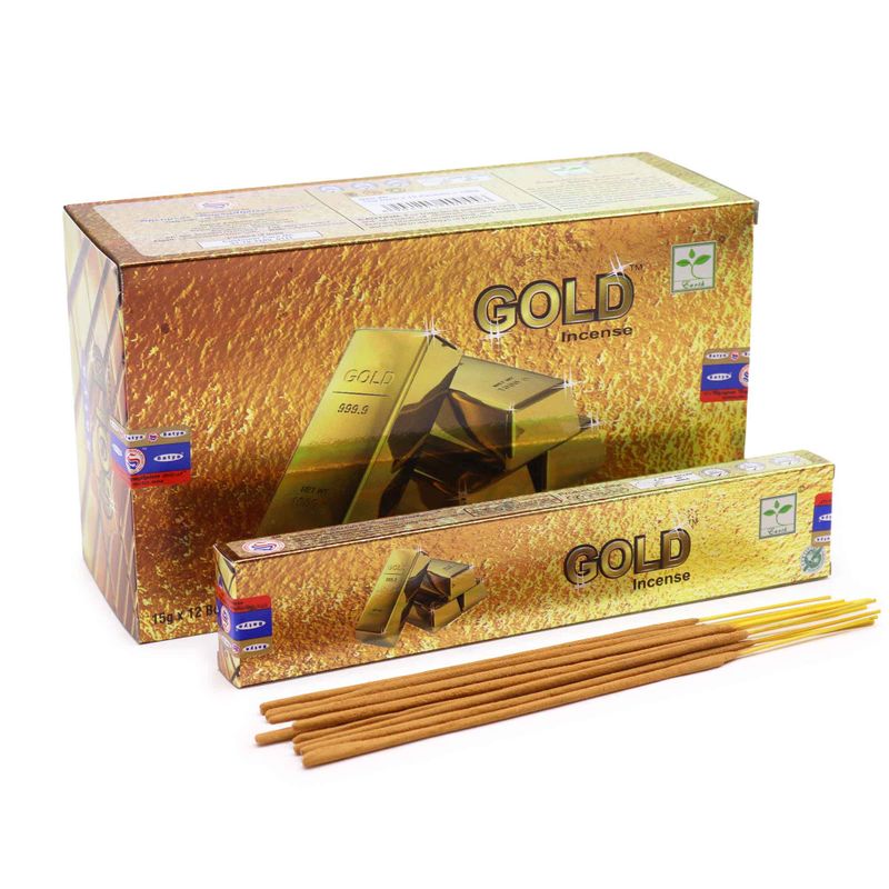 Satya Incense 15gm - Gold