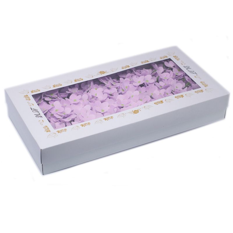 Craft Soap Flowers - Hyacinth Bean - Pink