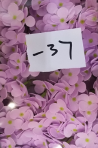 Craft Soap Flowers - Hyacinth Bean - Lavender
