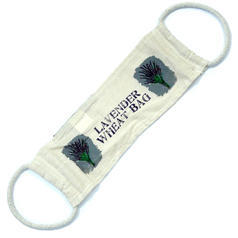 Empty Cotton Wheat Bags with Rope Handles - Floral Patterns
