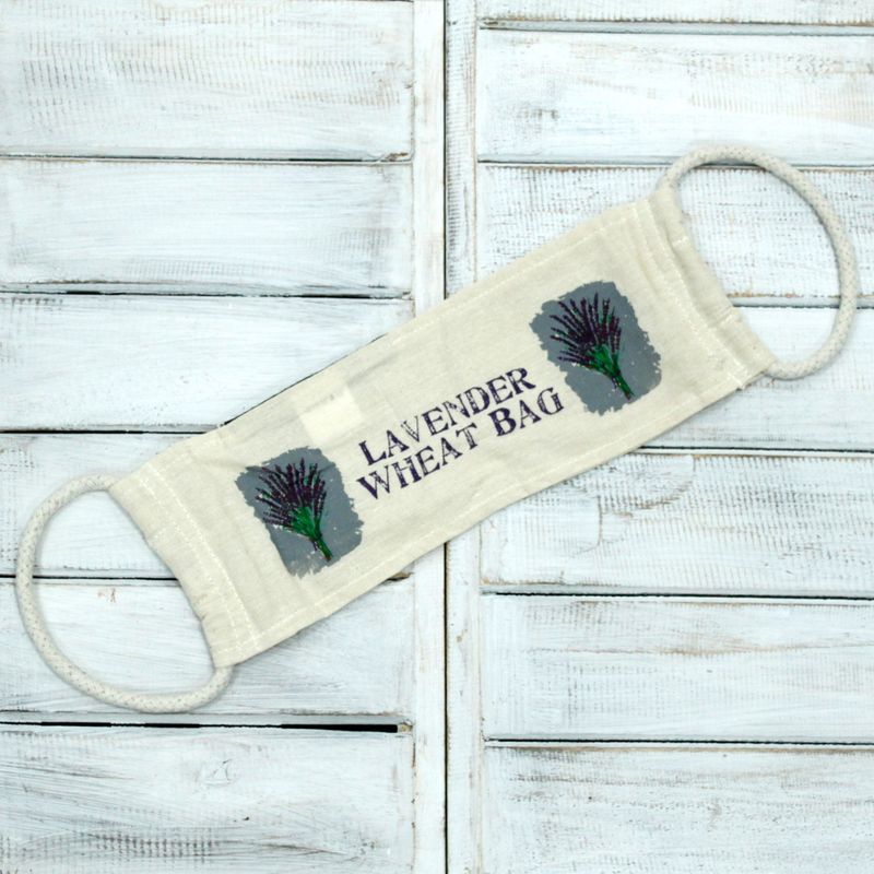 Empty Cotton Wheat Bags with Rope Handles - Floral Patterns