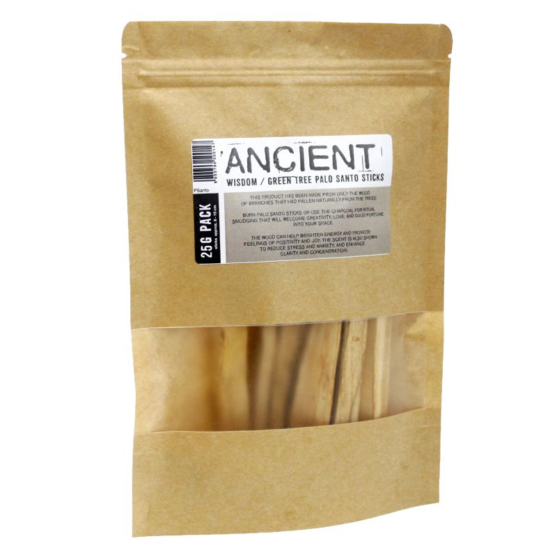25g Green Tree Palo Santo Sticks 3-5 sticks