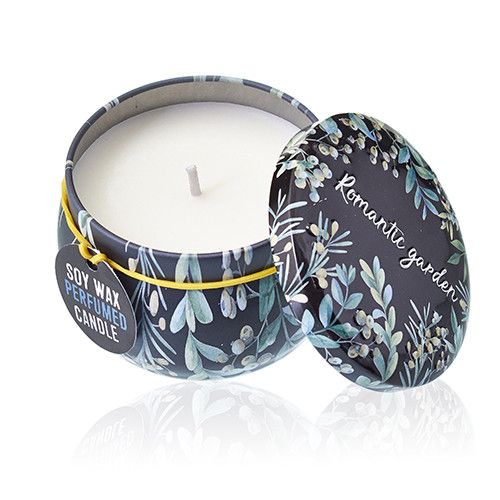 Art Tin Candles - Romantic Garden - Tea and Rose