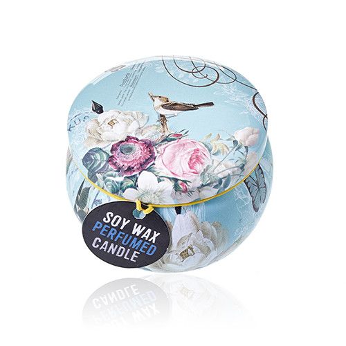 Art Tin Candles - Parisian Weekend - Peonies