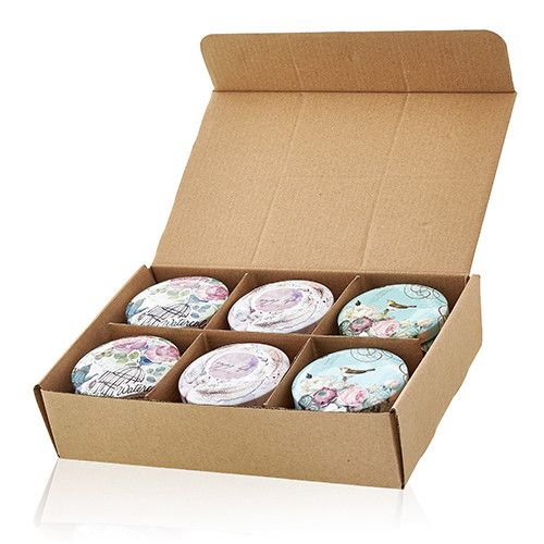 Art Tin Candles - Parisian Weekend - Peonies