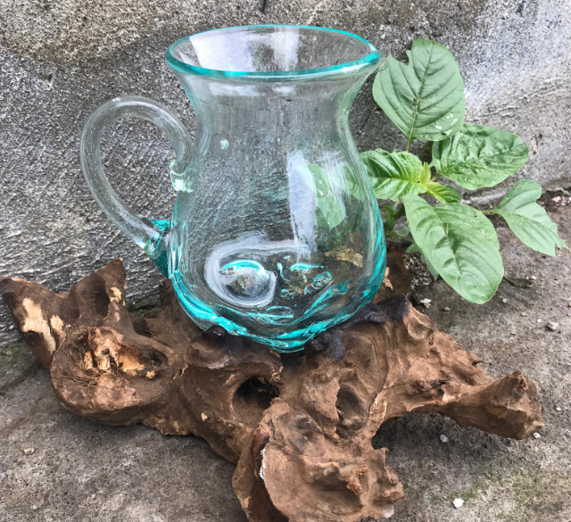 Molten Glass on Woods - Water