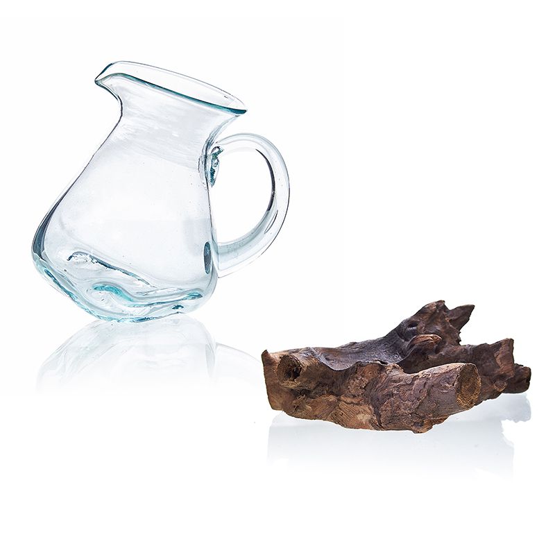 Molten Glass on Woods - Water