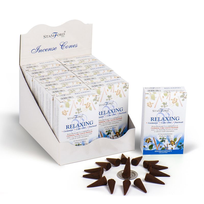 Box of 12 Relaxing cones