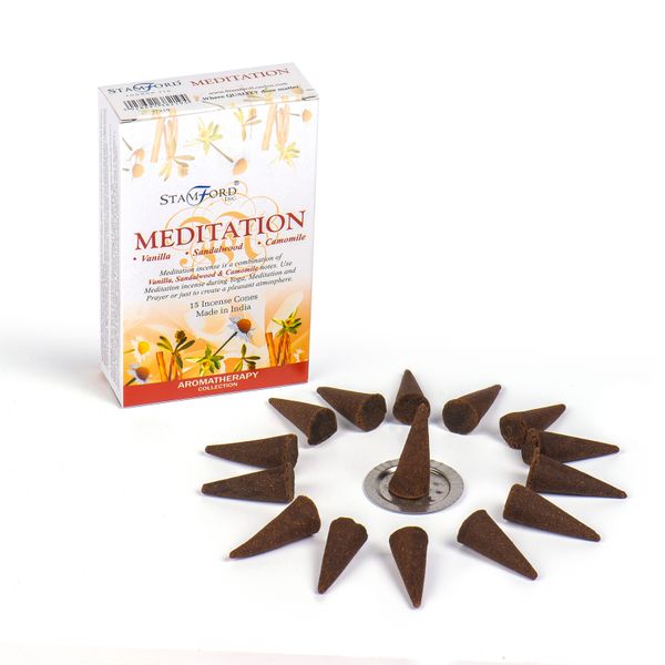 Box of 12 Meditation cones