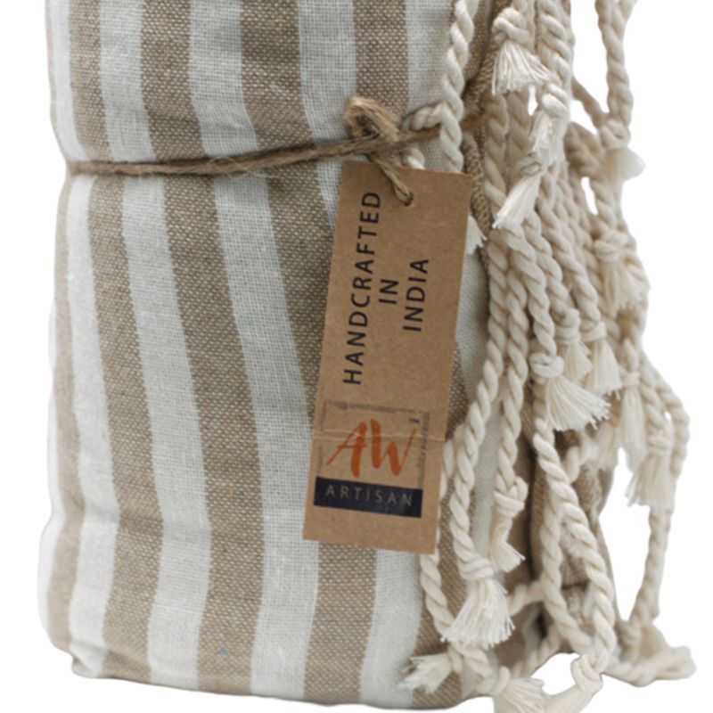 Cotton Pareo Towel - 100x180 cm - Warm Sand