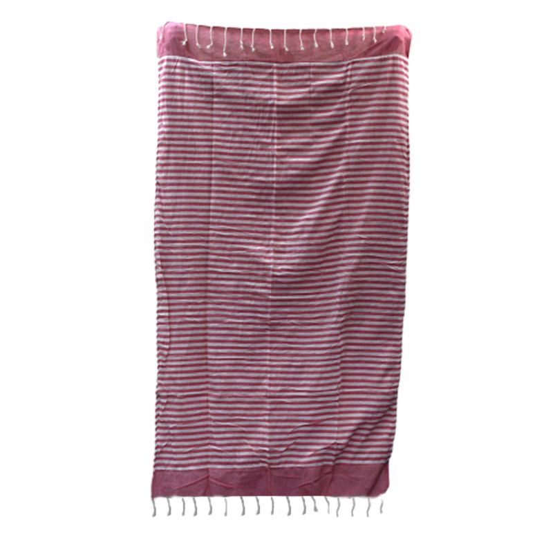 Cotton Pareo Throw - 100x180 cm - Hot Pink