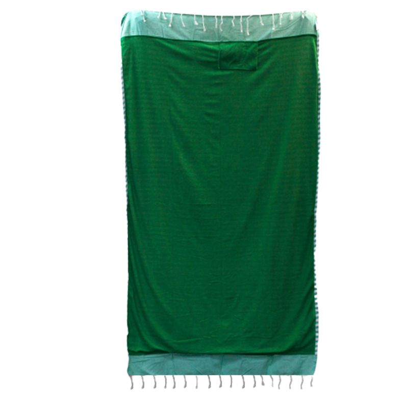 Cotton Pareo Towel - 100x180 cm - Picnic Green