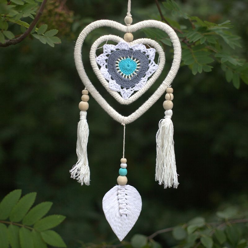 Dream Catcher - Medium Multi Heart in Heart - 35cm