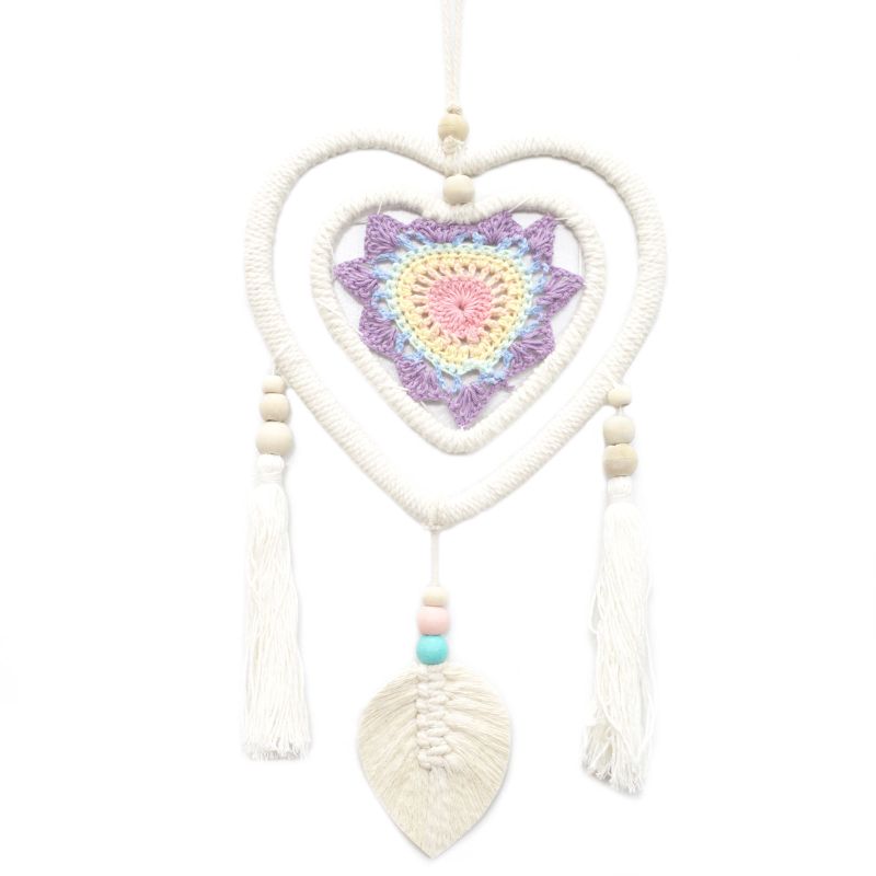 Dream Catcher - Medium Multi Heart in Heart - 35cm