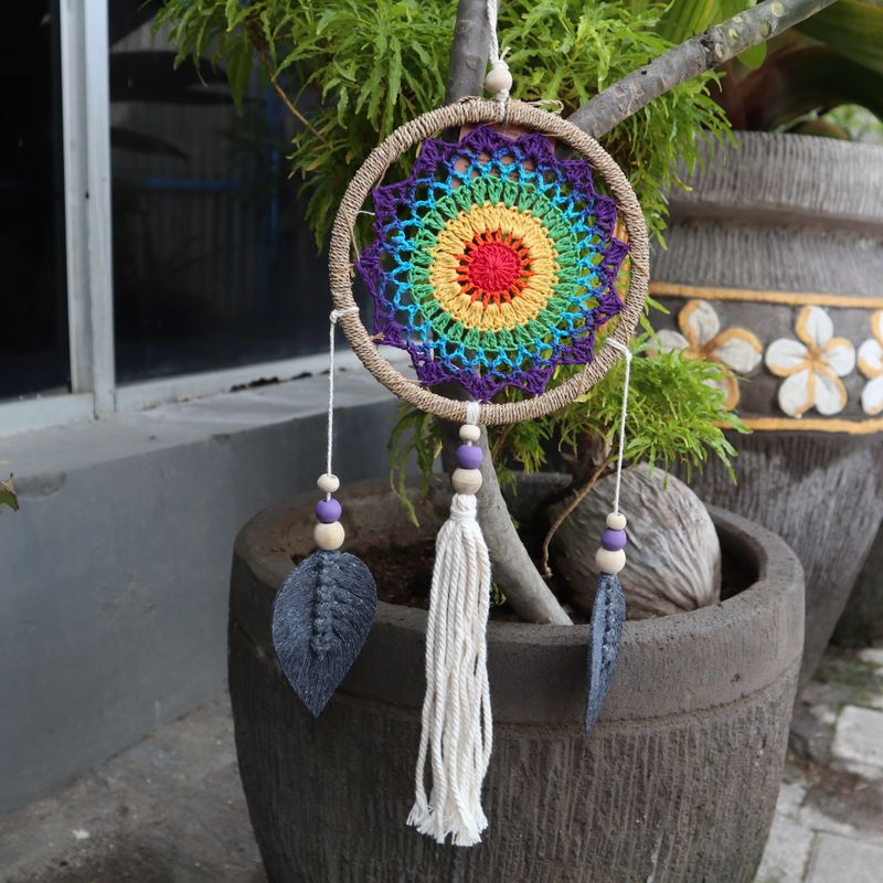 Dream Catcher - Medium Rainbow Elemental Spirits - 35cm