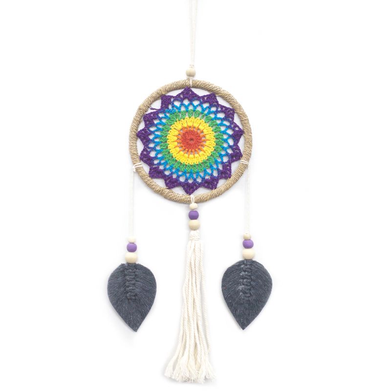Dream Catcher - Medium Rainbow Elemental Spirits - 35cm