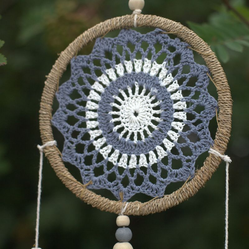 Dream Catcher - Medium Grey Elemental Spirits - 35cm