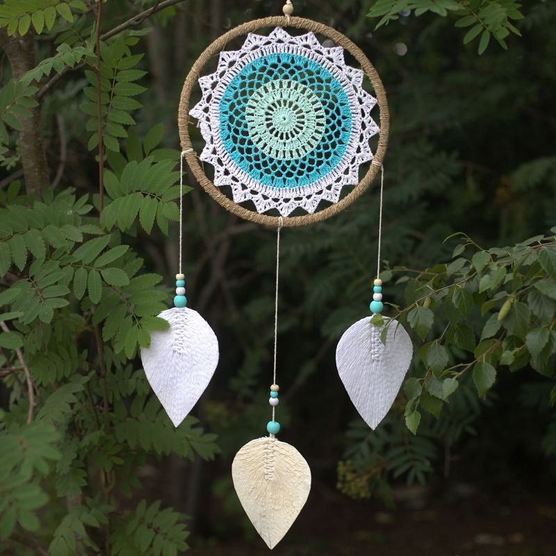 Dream Catcher - Large Turquoise Elemental Spirits - 65cm