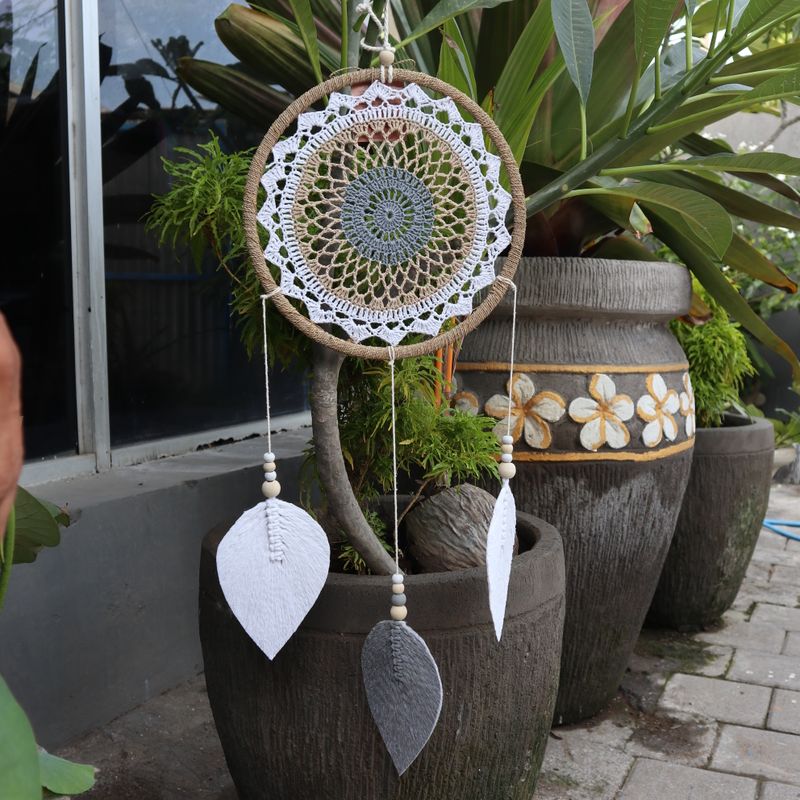 Dream Catcher - Large Brown Elemental Spirits - 65cm
