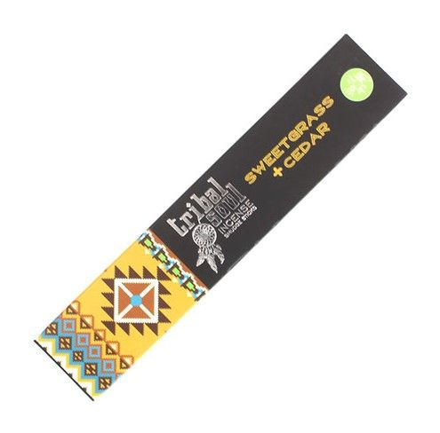 Tribal Soul Incense- Sweert Grass + Cedar
