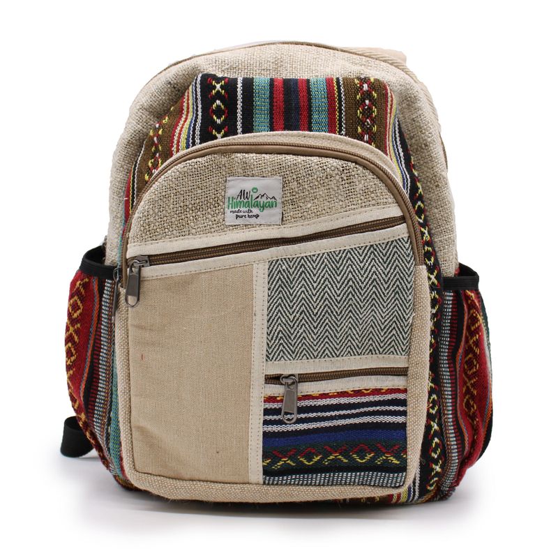 Medium Backpack - Zig Zag Zips Style