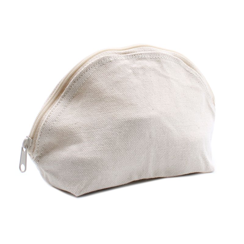 Natural Cotton Toiletry Bag 10 oz - Moon Bag