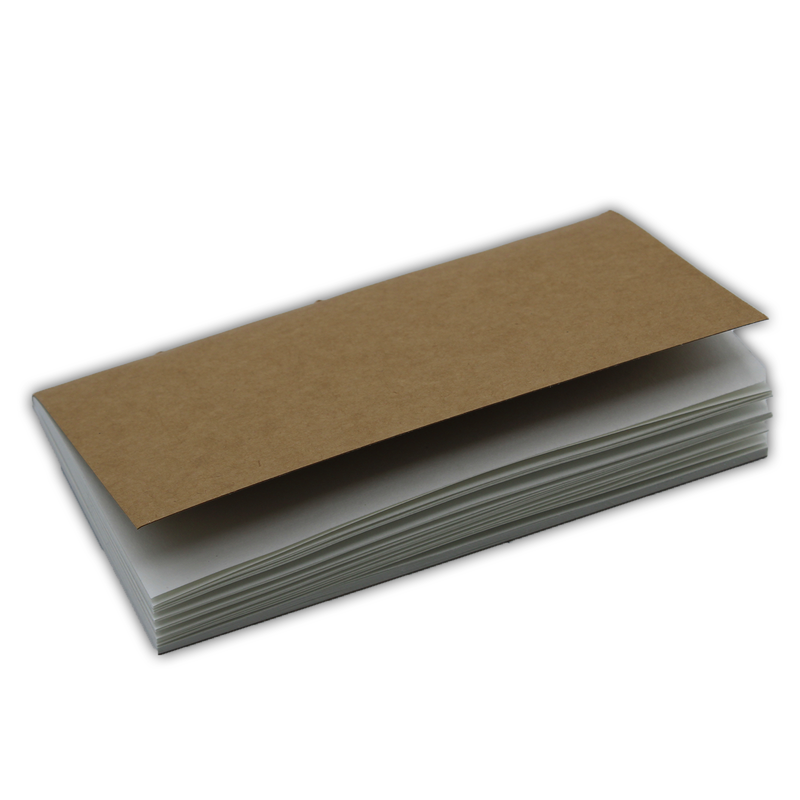 Handmade Leather Journal - Paper Refill - Eco-Friendly (80 pages)