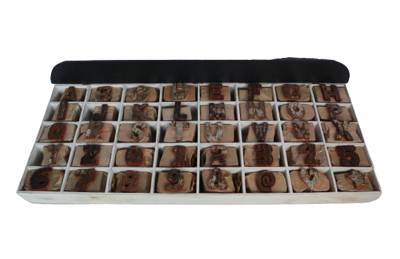 Rustic Bark Letter & Number - Display Box & Starter (40 x 12) 7cm