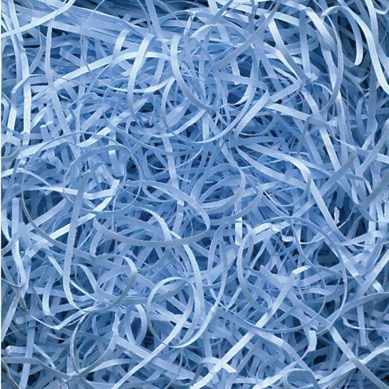 Very Fine Shredded paper - Sky Blue 0.5kg