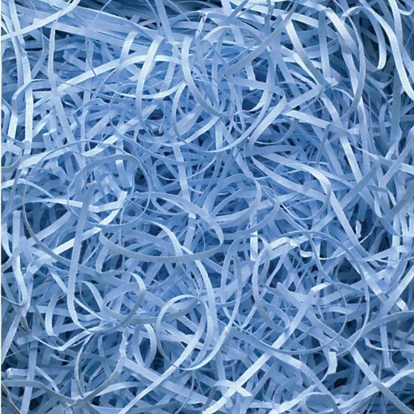 Very Fine Shredded paper - Sky Blue 0.5kg