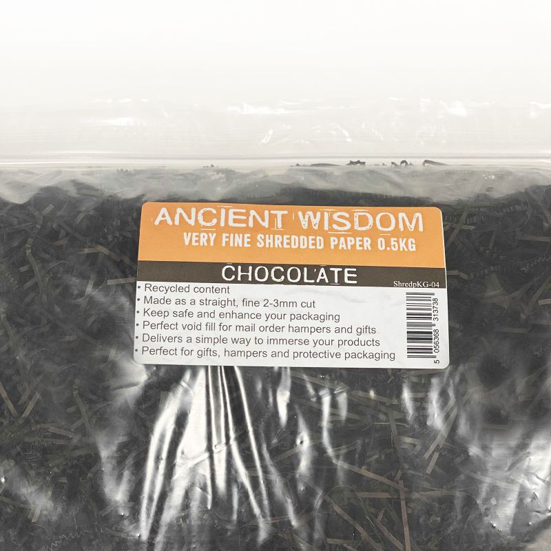 Mixed Shredded paper - Chocolate 0.5kg